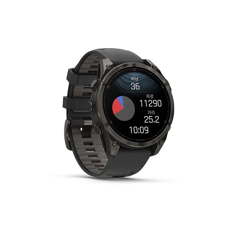 가민(GARMIN) 가민 피닉스 8 47mm GPS 프리미엄 아웃도어 스마트워치 (카본 그레이)