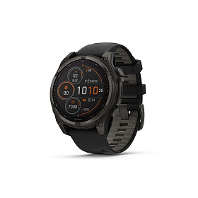 가민(GARMIN) 가민 피닉스 8 47mm GPS 프리미엄 태양광 충전 아웃도어 스마트워치 (카본 그레이)