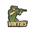 빅토스(VIKTOS) 빅토스 라이브 볼 모랄파 패치 (스파르탄)