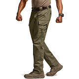 CQR 캡틴 밴딩 스판 카고바지 택티컬 등산복 작업복