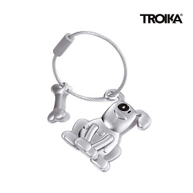 트로이카(TROIKA) 트로이카 개와 뼈 디자인 키링