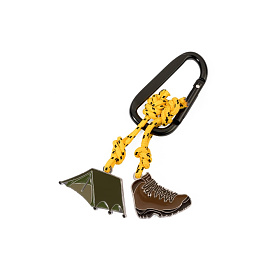 트로이카(TROIKA) 트로이카 자연과 함께하는 여행 TENT&BOOT 키링