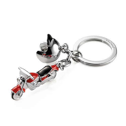 트로이카(TROIKA) 트로이카 모터사이클 열정을 담은 헬멧 키링 (레드)