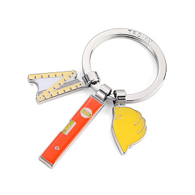 트로이카(TROIKA) 트로이카 BOB 접이식 자 수평계 헬멧 캐스트 키링 (메탈/에나멜)