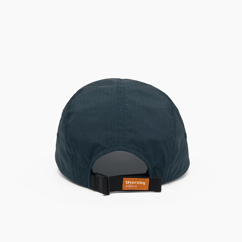 데어바이(THEREBY) 데어바이 립스탑 나일론 방수 캠프캡 (Blue-green)