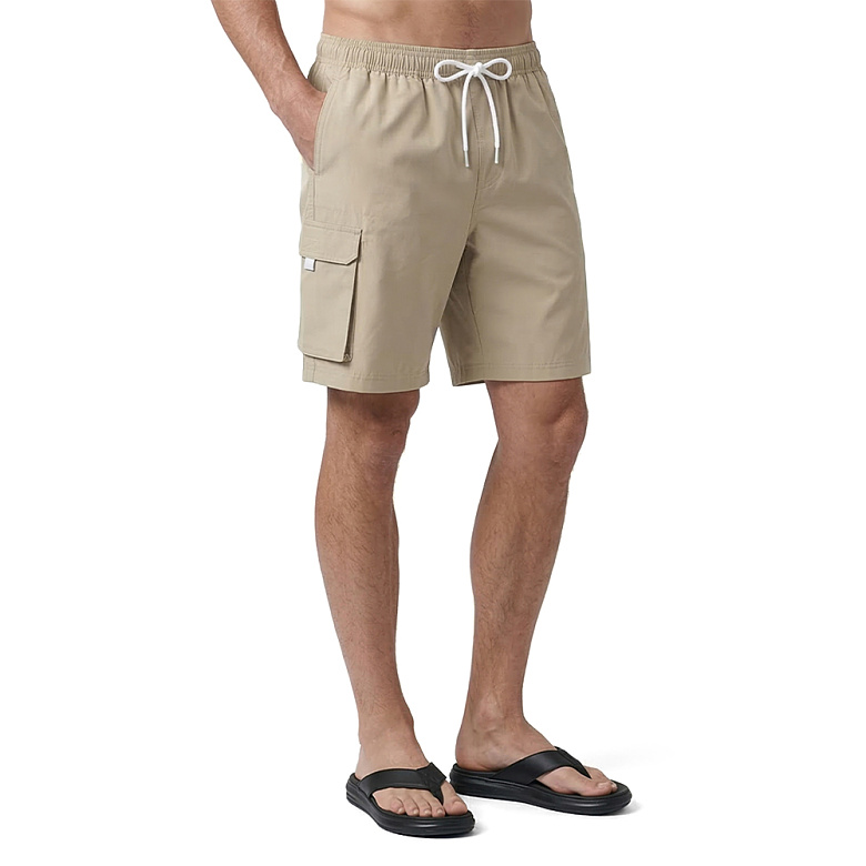 테슬라(TSLA) CQR 테슬라 솔리드 래쉬가드 스윔팬츠 보드숏 수영복 비치반바지