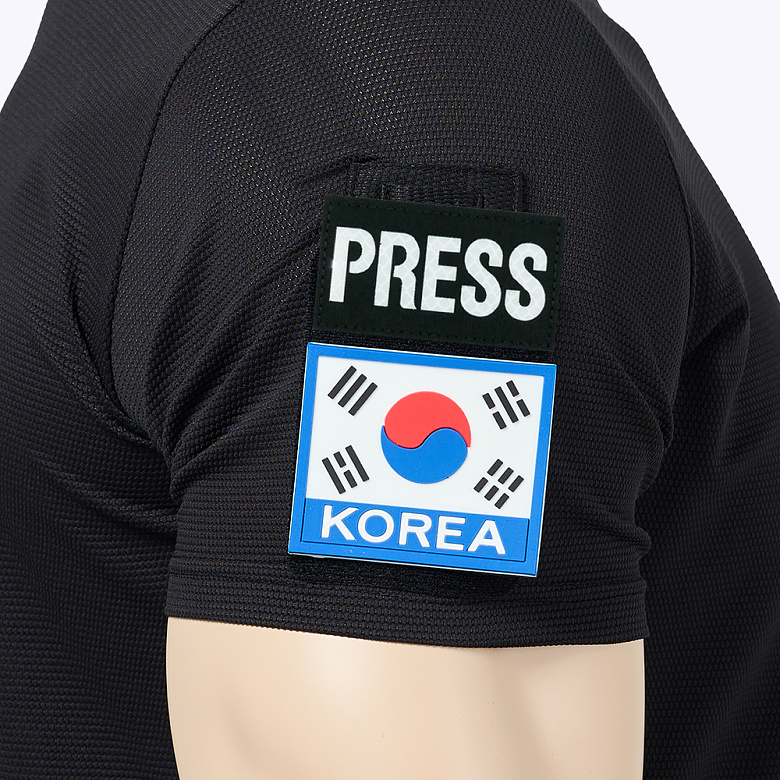 군화와고무신(gunhwawa gomusin) PRESS 반사 패치 BS004