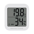 크리스탈클라우드(CRYSTAL CLOUD) 크리스탈클라우드 디지털 실내 온습도계