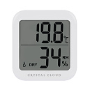 크리스탈클라우드 디지털 실내 온습도계