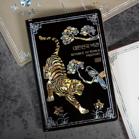 한소품(Hansopum) 한소품 자개 여권케이스<호랑이>