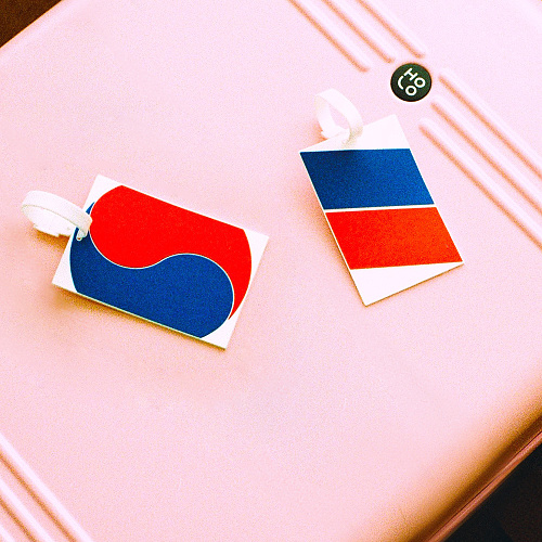 홀로디자인(HOLO) 홀로디자인 태극 네임택 2color