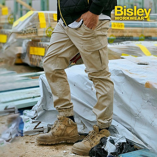 비즐리(Bisley) 비즐리 스트레치 코튼 카고 조거팬츠