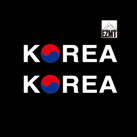 EZMT DIY 태극 KOREA 열전사지 (2개 1세트)