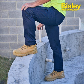 비즐리(Bisley) 비즐리 스트레치 코튼 드릴 엘라스틱 웨이스트 카고 팬츠