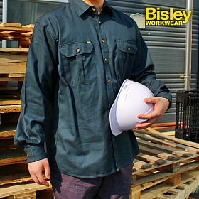 비즐리(Bisley) 비즐리 코튼 드릴 셔츠