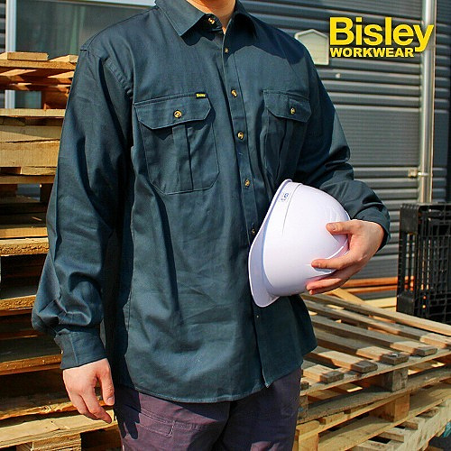 비즐리(Bisley) 비즐리 코튼 드릴 셔츠