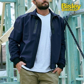 비즐리(Bisley) 비즐리 프리미엄 소프트 쉘 봄버 재킷