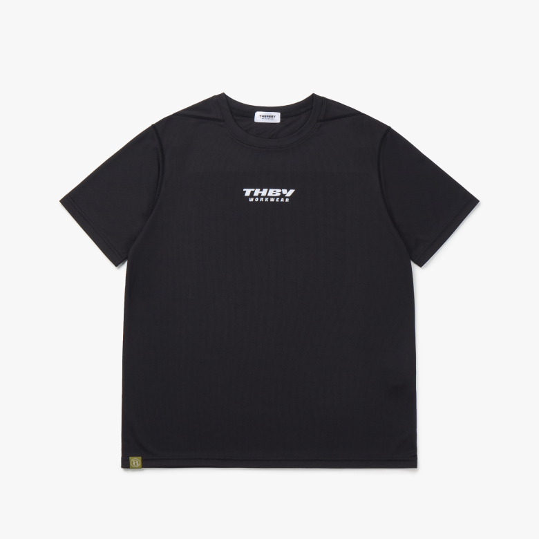 데어바이(THEREBY) [3PACK] 데어바이 B1 무시접 기능성 로고 반팔 티셔츠