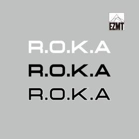 EZMT DIY ROKA 열전사지 3가지 색상 (2개 1세트)