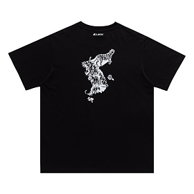 라카이코리아(LAKAI) 라카이 한반도 호랑이 반팔 티셔츠