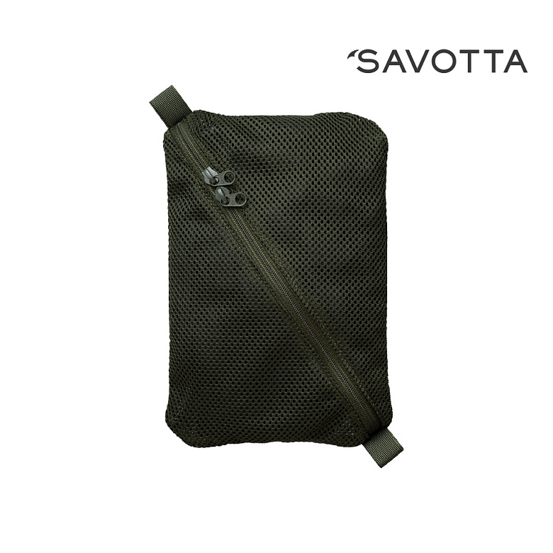 사보타(SAVOTTA) 사보타 트링킷 메쉬 파우치 20x30 (올리브그린)