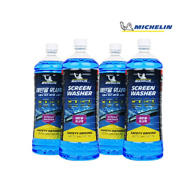 미쉐린(MICHELIN) 미쉐린 차량용 에탄올 워셔액 1.8L 4개입