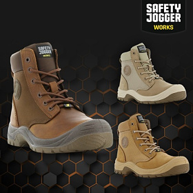 세이프티조거(SAFETY JOGGER) 세이프티조거 지퍼타입 6인치 안전화 러쉬