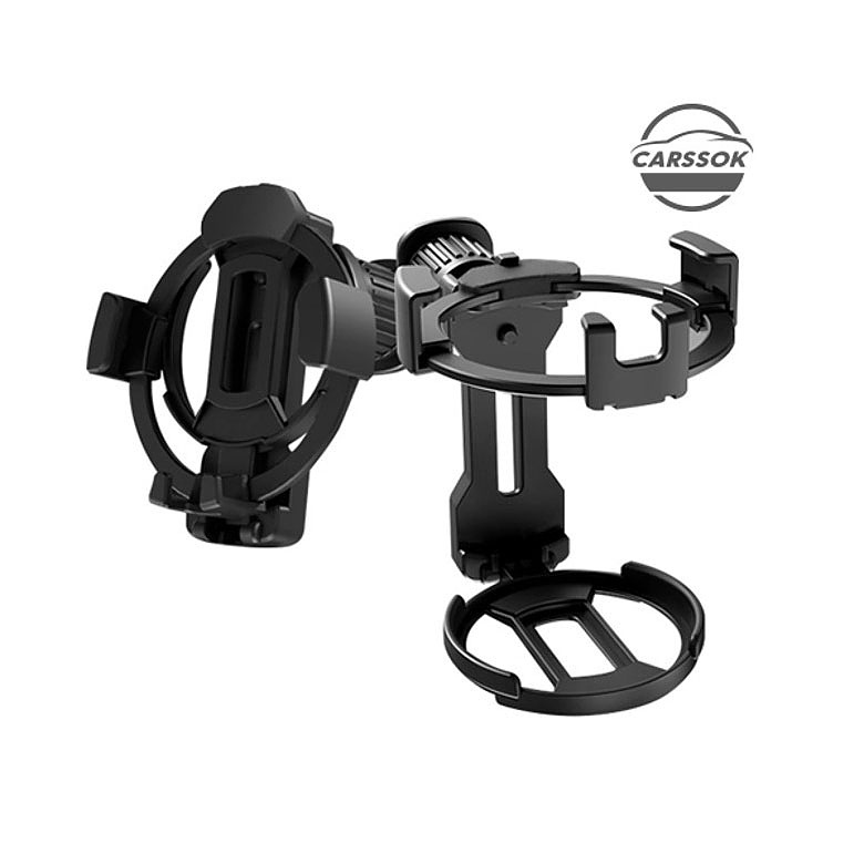 카쏙(CARSSOK) 카쏙 2IN1 트랜스폼 컵홀더 핸드폰 거치대