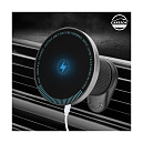카쏙 360도 회전 맥세이프 차량용 무선 고속 충전기