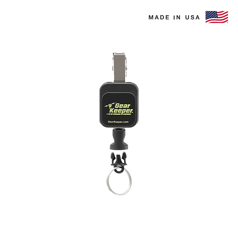 기어키퍼(Gear Keeper) 기어키퍼 마이크로 키/툴 리트랙터 스프링 클립형 (블랙)