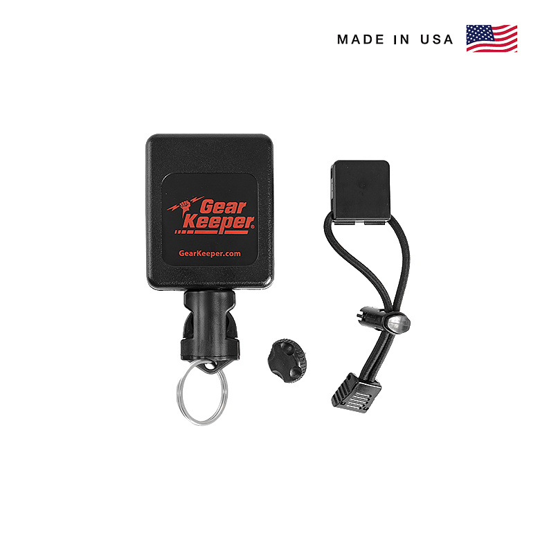 기어키퍼(Gear Keeper) 기어키퍼 소방용 라지 플래시라이트 리트랙터 스터드형 (블랙)