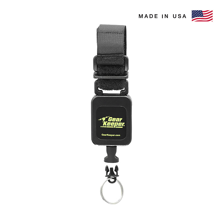 기어키퍼(Gear Keeper) 기어키퍼 범용 기어 테더 벨크로 스트랩형 (블랙)