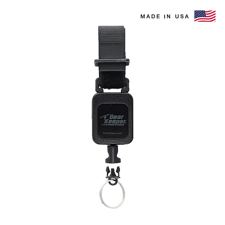 기어키퍼(Gear Keeper) 기어키퍼 응급가위용 리트랙터 벨크로 스트랩형 (블랙)