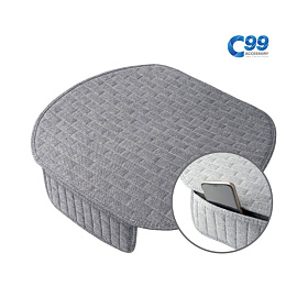 C99(C99) C99 아마섬유 싱글 통풍 린넨소재 카시트 커버
