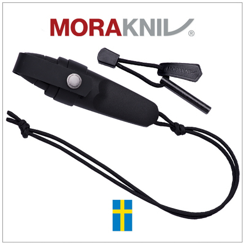 모라 나이프(Morakniv) 모라나이프 엘드리스 넥나이프 킷 블랙