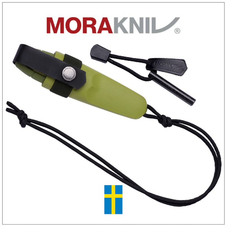 모라 나이프(Morakniv) 모라나이프 엘드리스 넥나이프 킷 그린