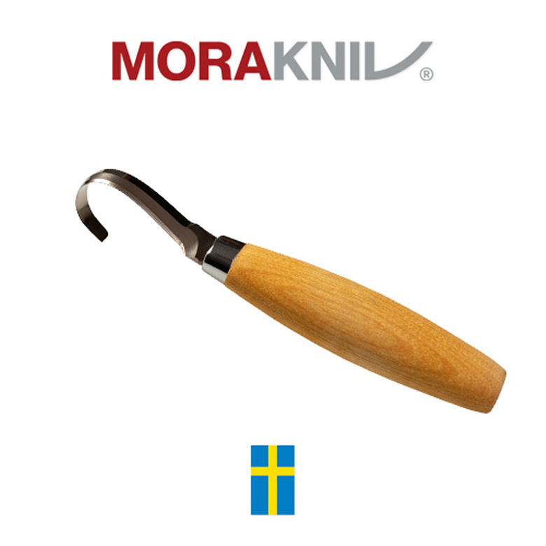 모라 나이프(Morakniv) 모라나이프 우드카빙 스푼나이프 164 왼손용 조각도