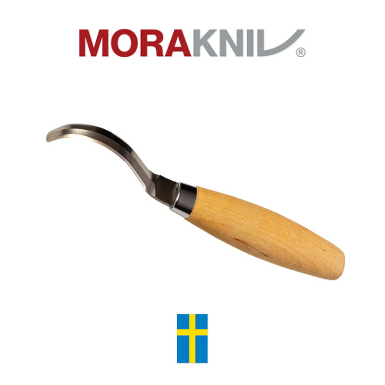 모라 나이프(Morakniv) 모라나이프 우드카빙 스푼나이프 163 양날 조각도