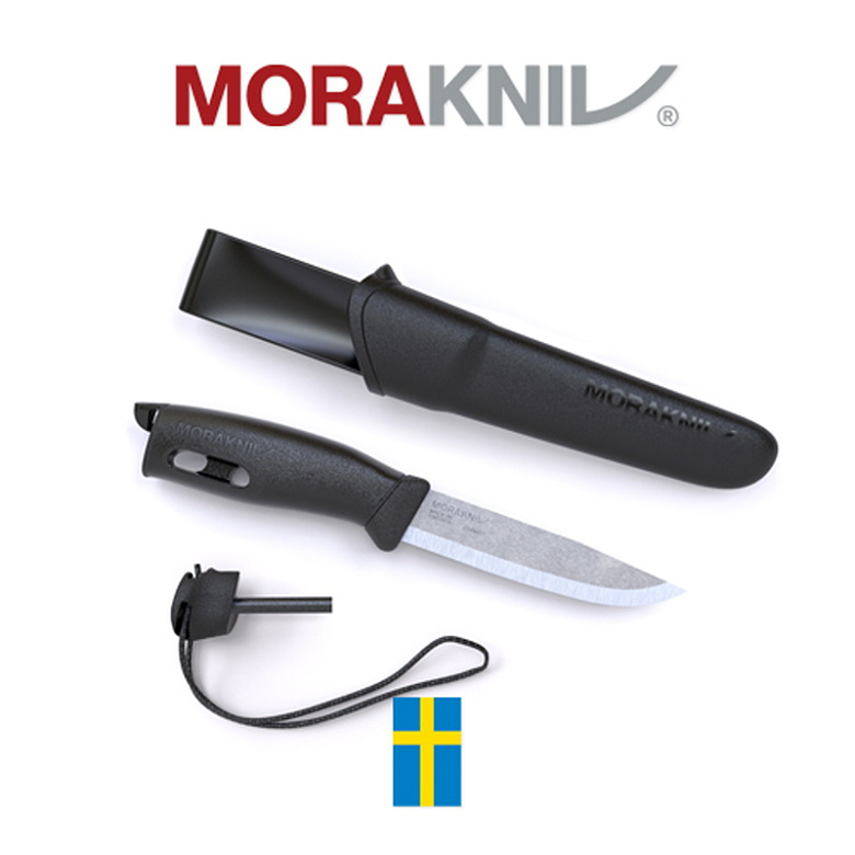 모라 나이프(Morakniv) 모라나이프 컴패니언 스파크 (블랙)