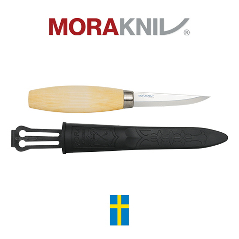 모라 나이프(Morakniv) 모라나이프 우드카빙 나이프 106 조각도 카본스틸