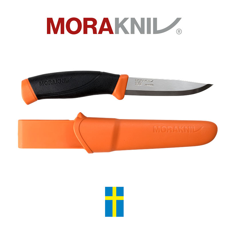 모라 나이프(Morakniv) 모라나이프 컴패니언 번트 오렌지