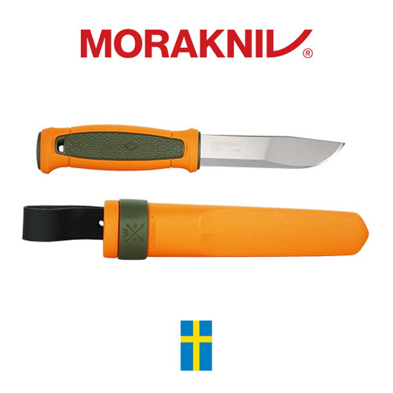 모라 나이프(Morakniv) 모라나이프 칸스불 올리브그린/번트오렌지