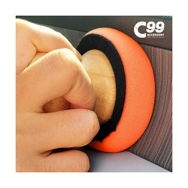 C99(C99) C99 원목 손잡이 어플리케이터 세차용품