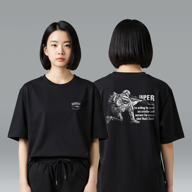 로크택티컬(ROK TACTICAL) 로크택티컬 스나이퍼 그래피티 티셔츠