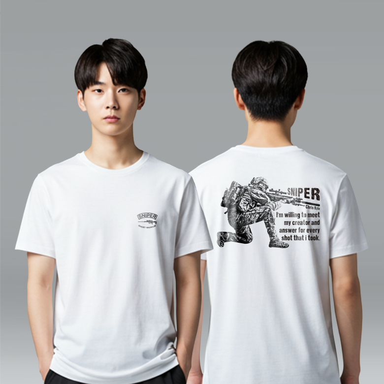 로크택티컬(ROK TACTICAL) 로크택티컬 스나이퍼 그래피티 티셔츠