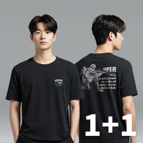 로크택티컬() (1+1) 로크택티컬 스나이퍼 그래피티 티셔츠
