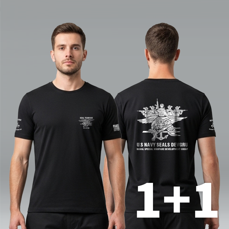 로크택티컬(ROK TACTICAL) (1+1) 로크택티컬 네이비씰 데브그루 그래피티 티셔츠