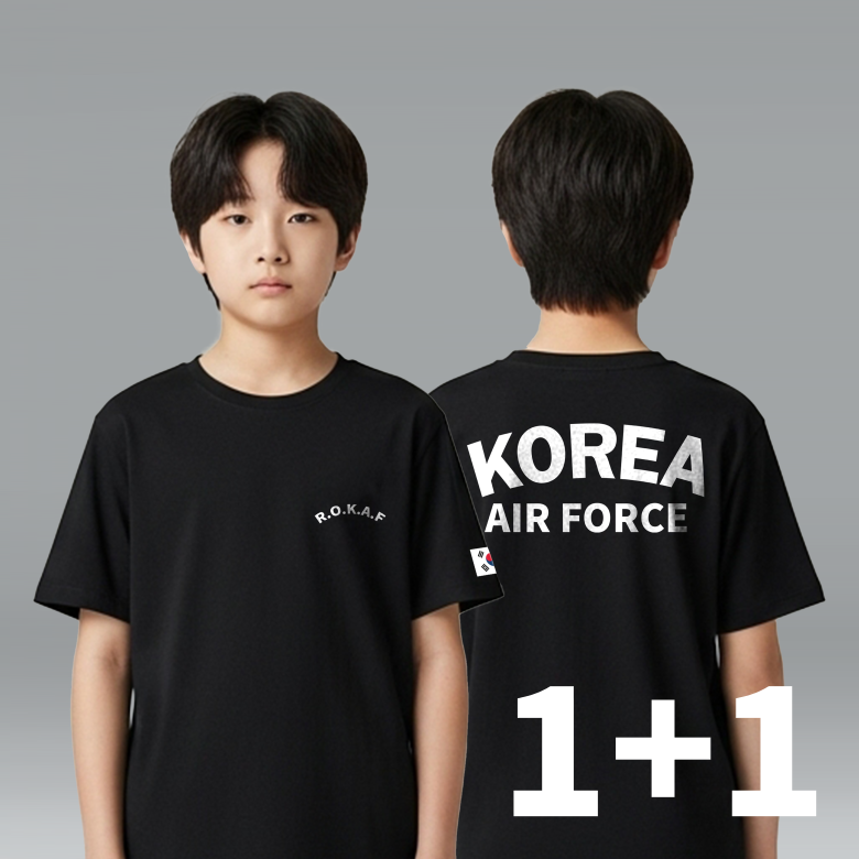 로크택티컬(ROK TACTICAL) (1+1) 로크택티컬 키즈 로카(ROKA) 면 티셔츠