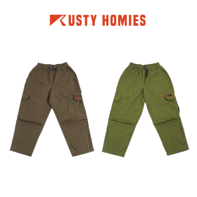 러스티호미스(RUSTYHOMIES) 러스티호미스 워크팬츠 (올리브/브라운)