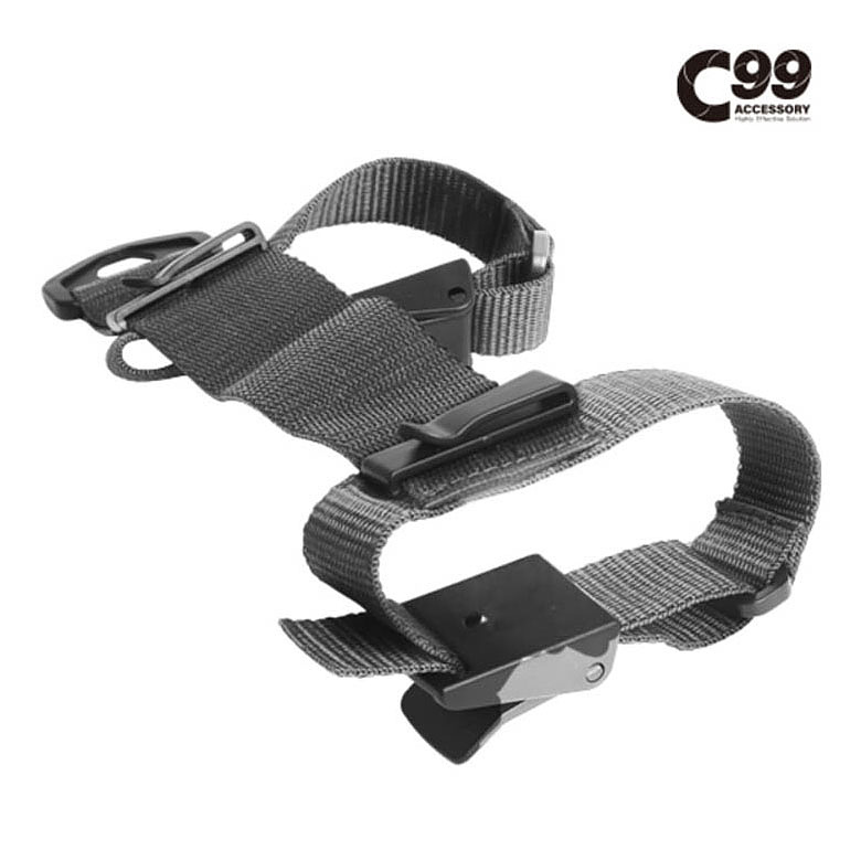 C99(C99) 소화기 전용 스트랩 그레이 거치대